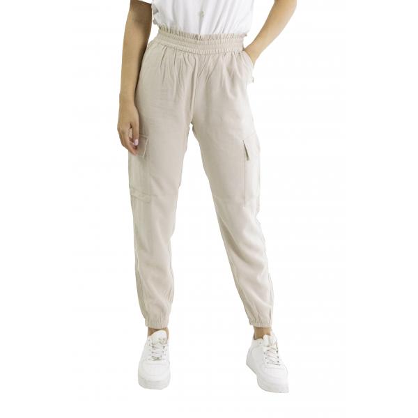Pantaloni cargo leggeri con elastico Only